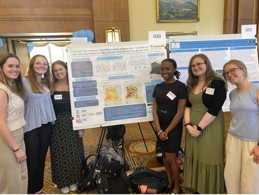 Students at the Celebration of Undergraduate Research.